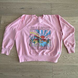 Women's Wrangler x Billabong On The Rise Sweatshirt - Large